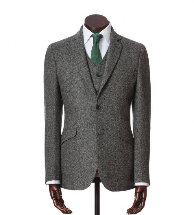 Tweed blazer - Каменный лес Stone Forest